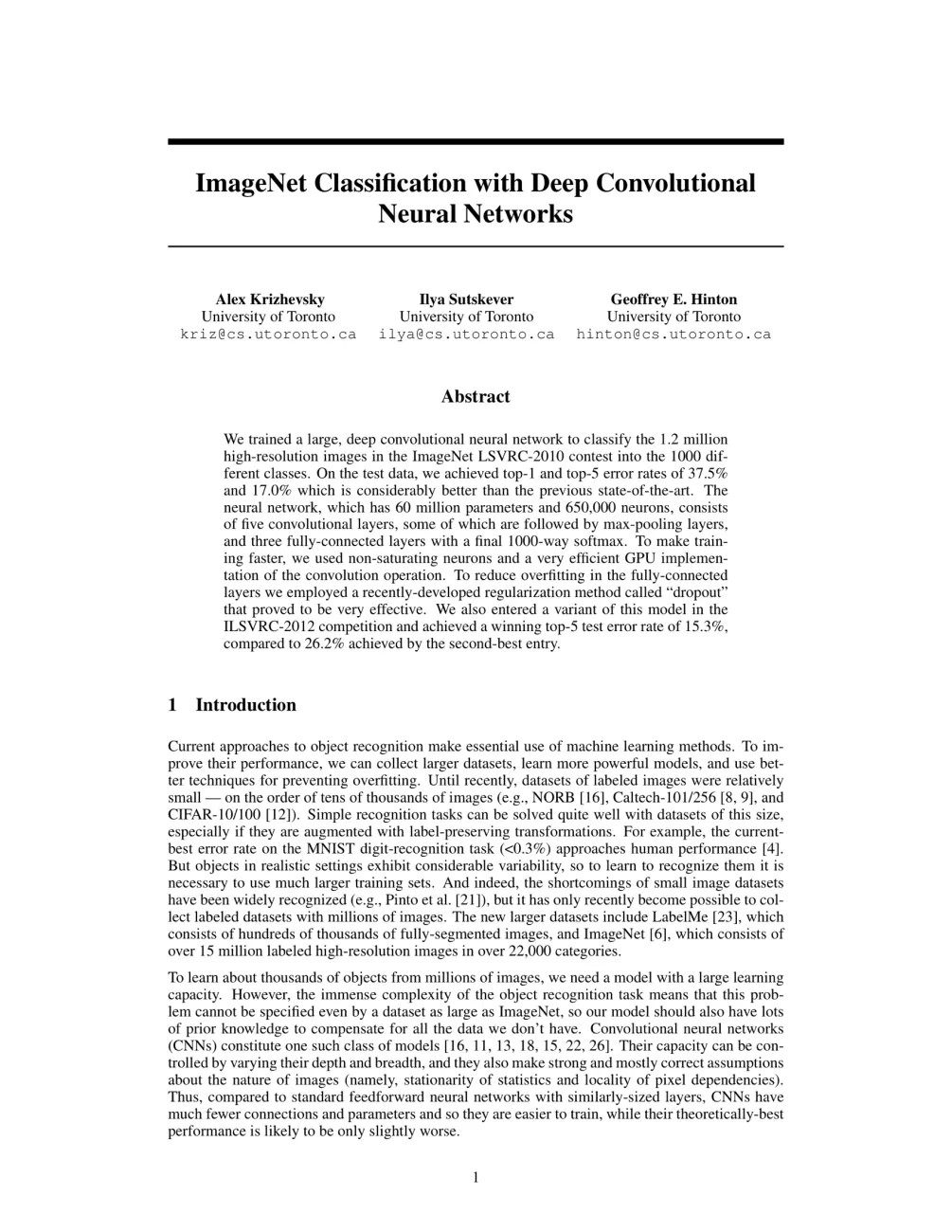 Image 16: ImageNet Classification with Deep Convolutional Neural Networks