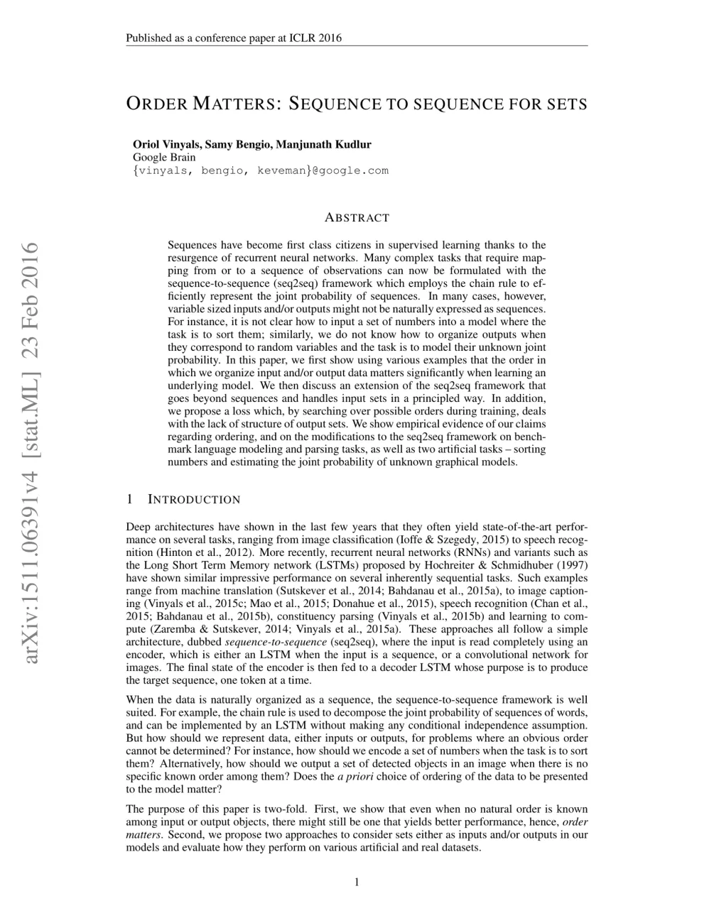 Image 45: Order Matters: Sequence to Sequence for Sets